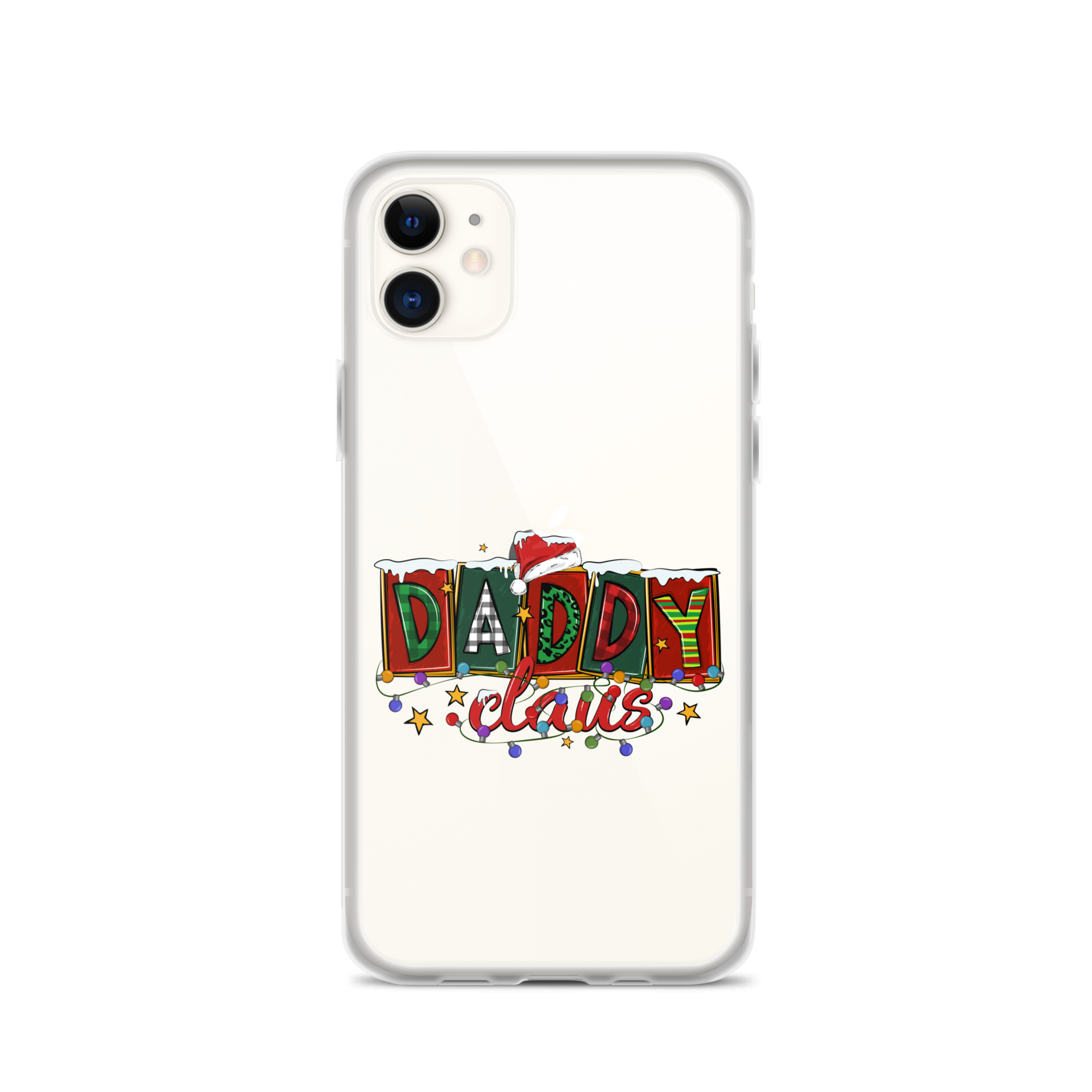 Daddy Claus Clear Case for iPhone®