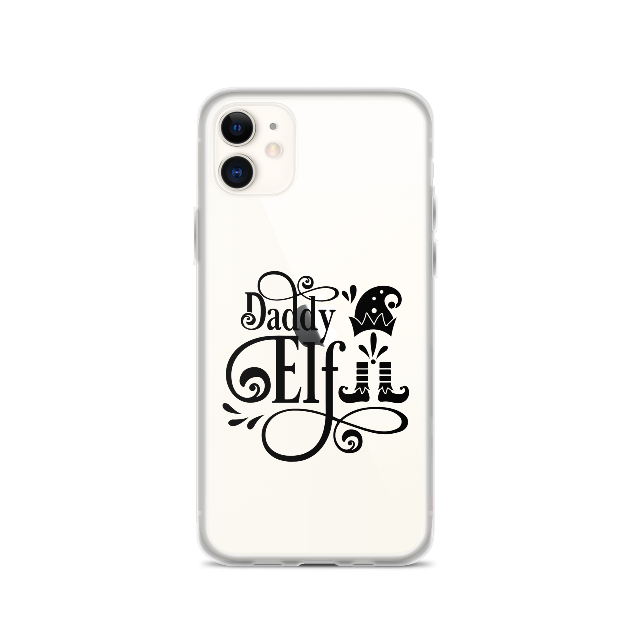 Daddy Elf Clear Case for iPhone®