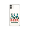 Dad Needs Beer Clear Case for iPhone®