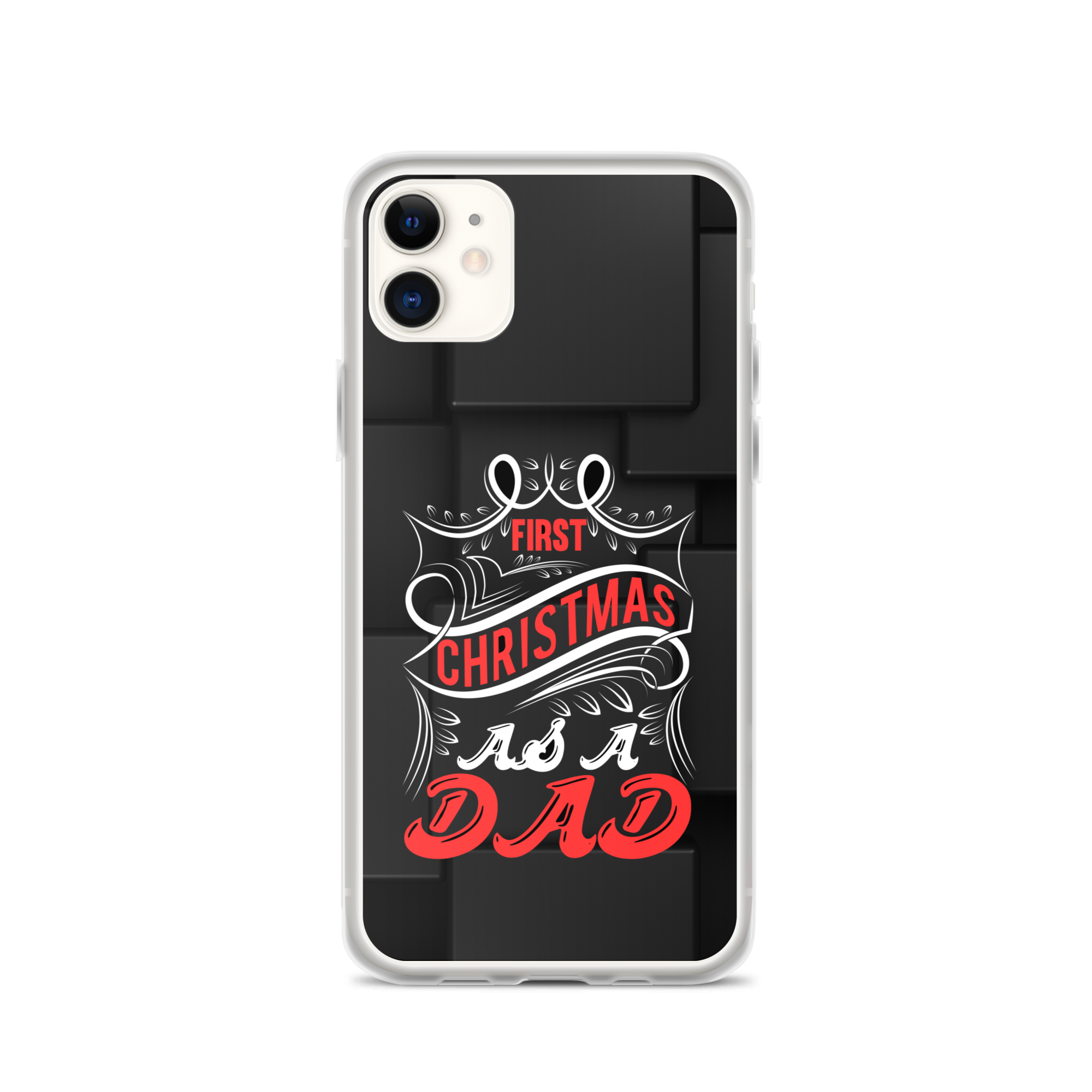 First Christmas As a Dad Clear Case for iPhone®