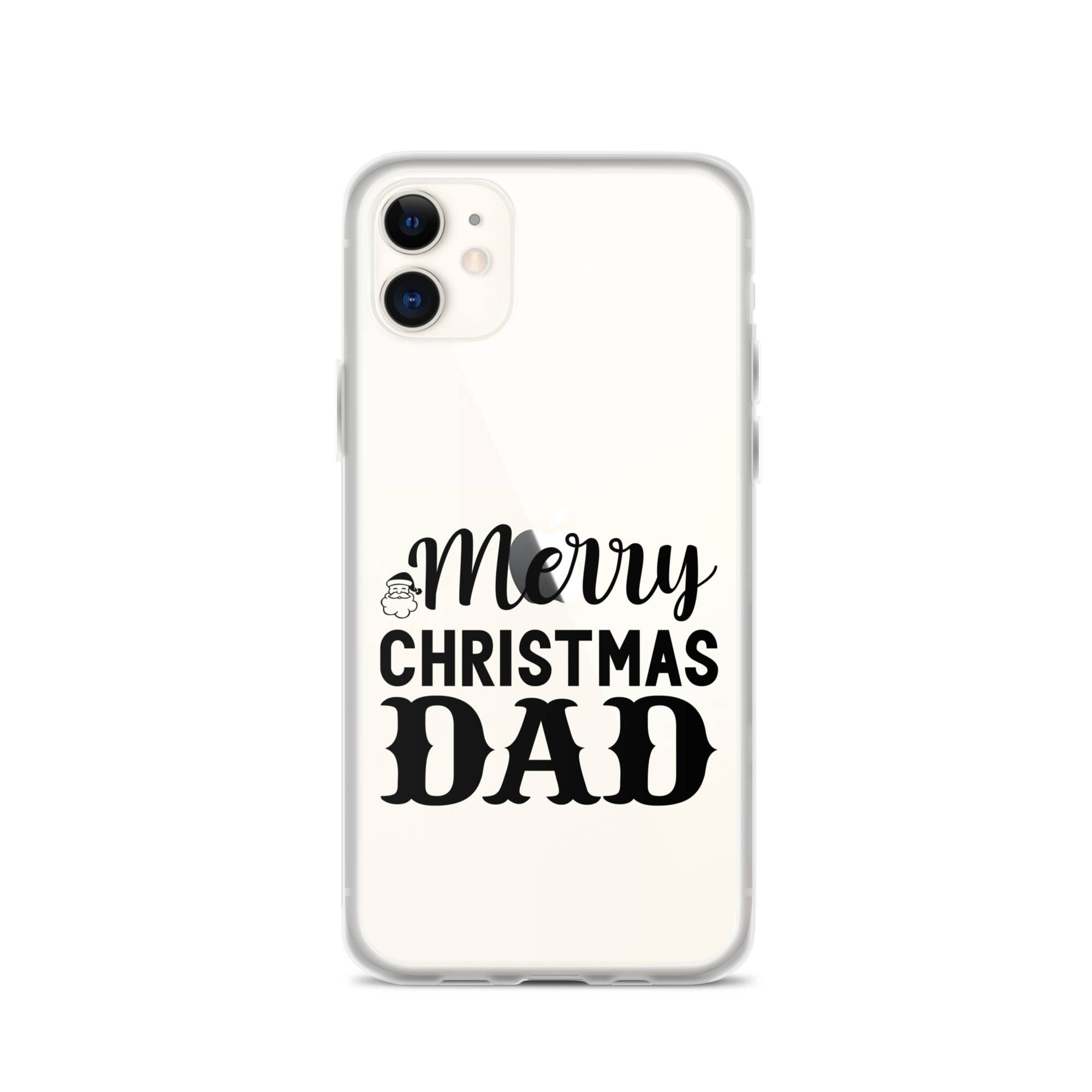 Merry Christmas Dad Clear Case for iPhone®