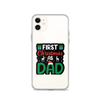 First Christmas As Dad Clear Case for iPhone®