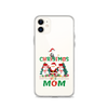 1st Christmas As A Mom Clear Case for iPhone®