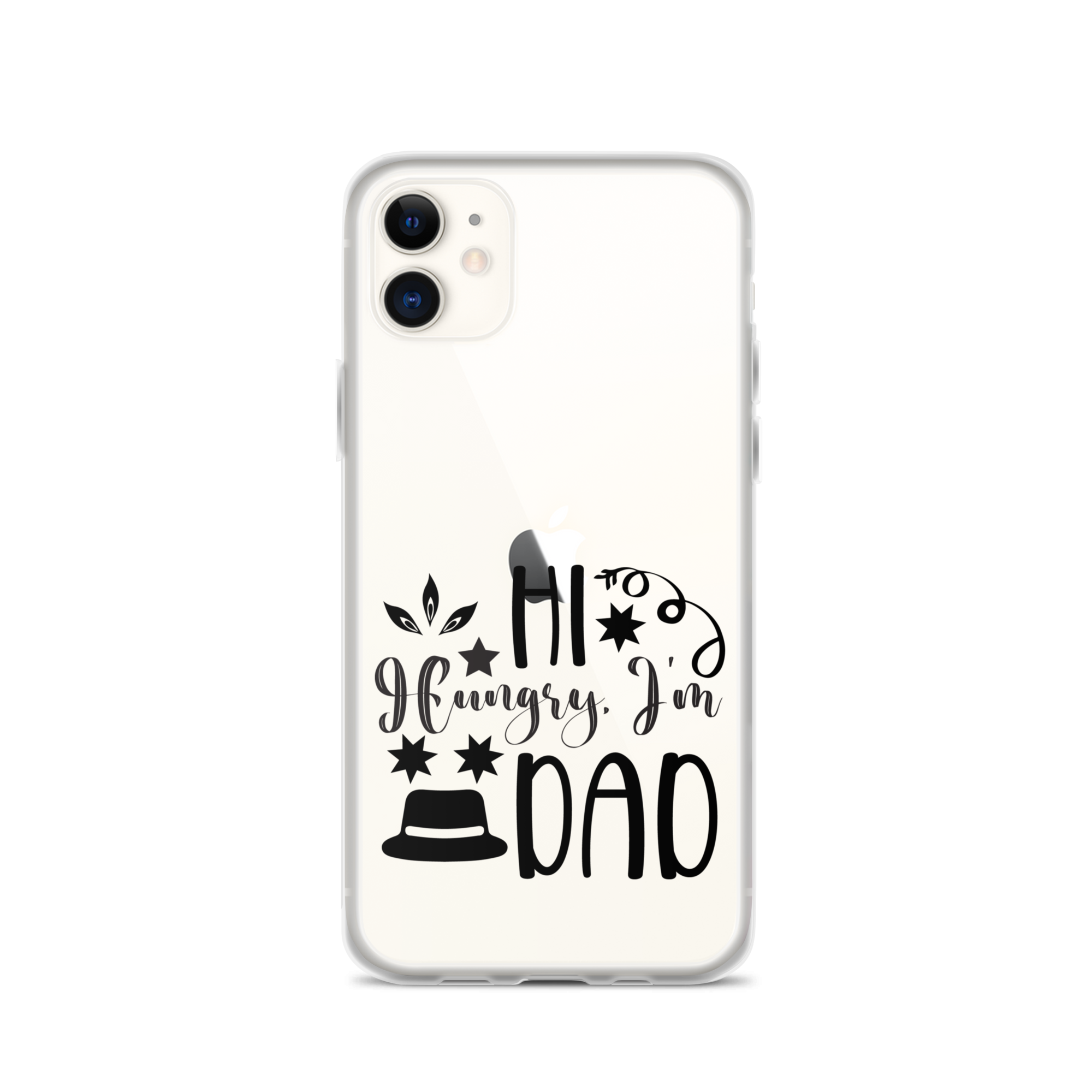 Hi, Hangry, I'm Dad. Clear Case for iPhone®