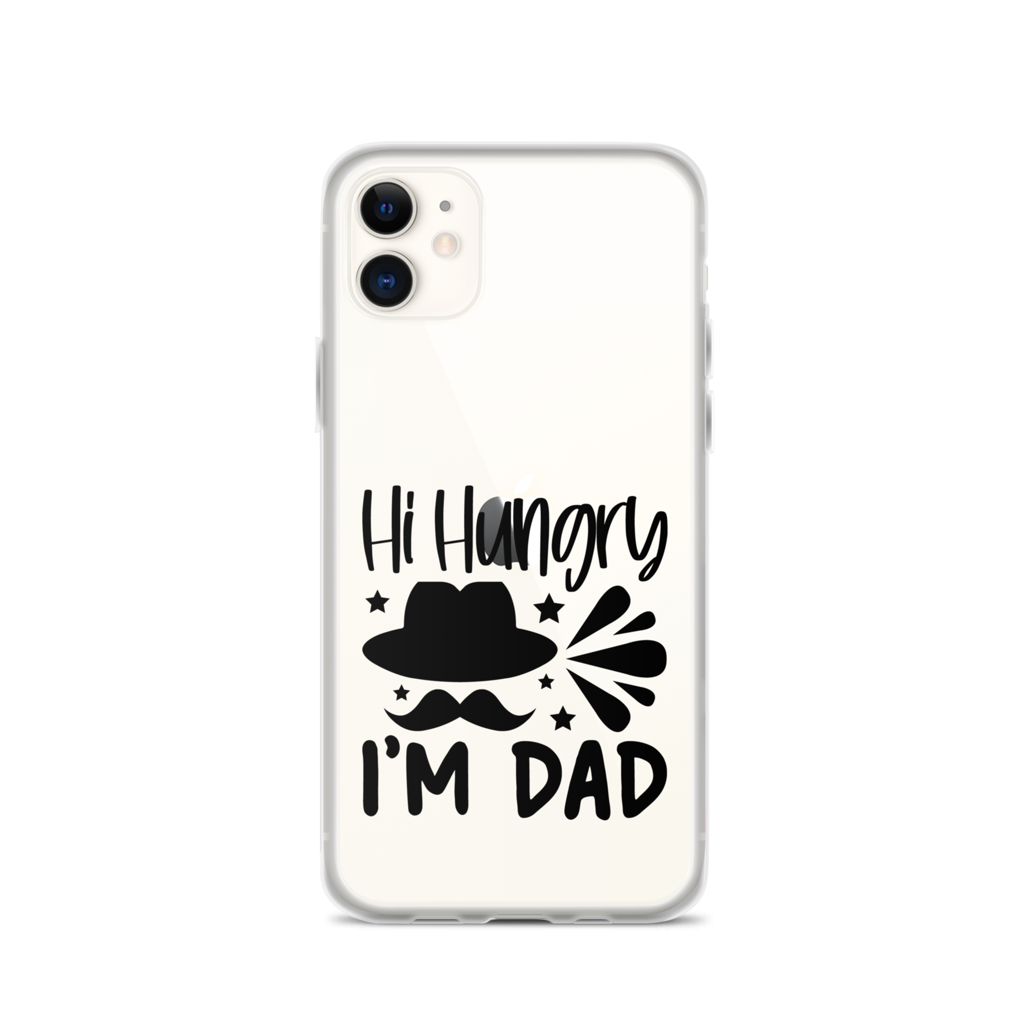 Hi, Hangry, I'm Dad. Clear Case for iPhone®