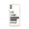 Eat, Sleep, Embarrass My Kids, Repeat Clear Case for iPhone®