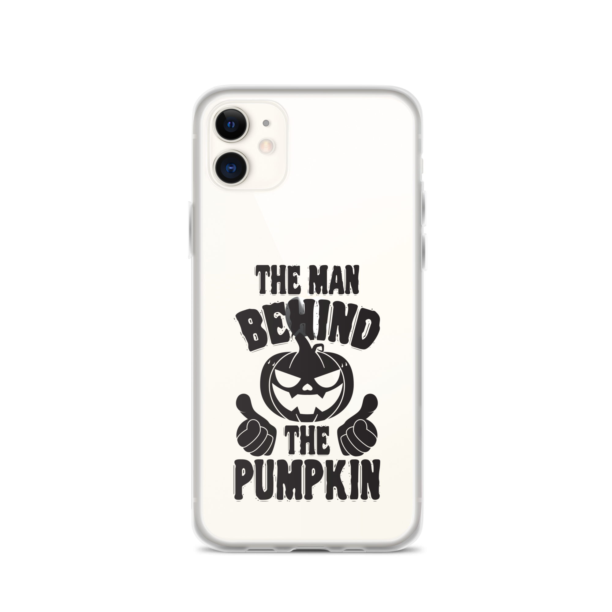 The Man Behind The Pumpkin Clear Case for iPhone®