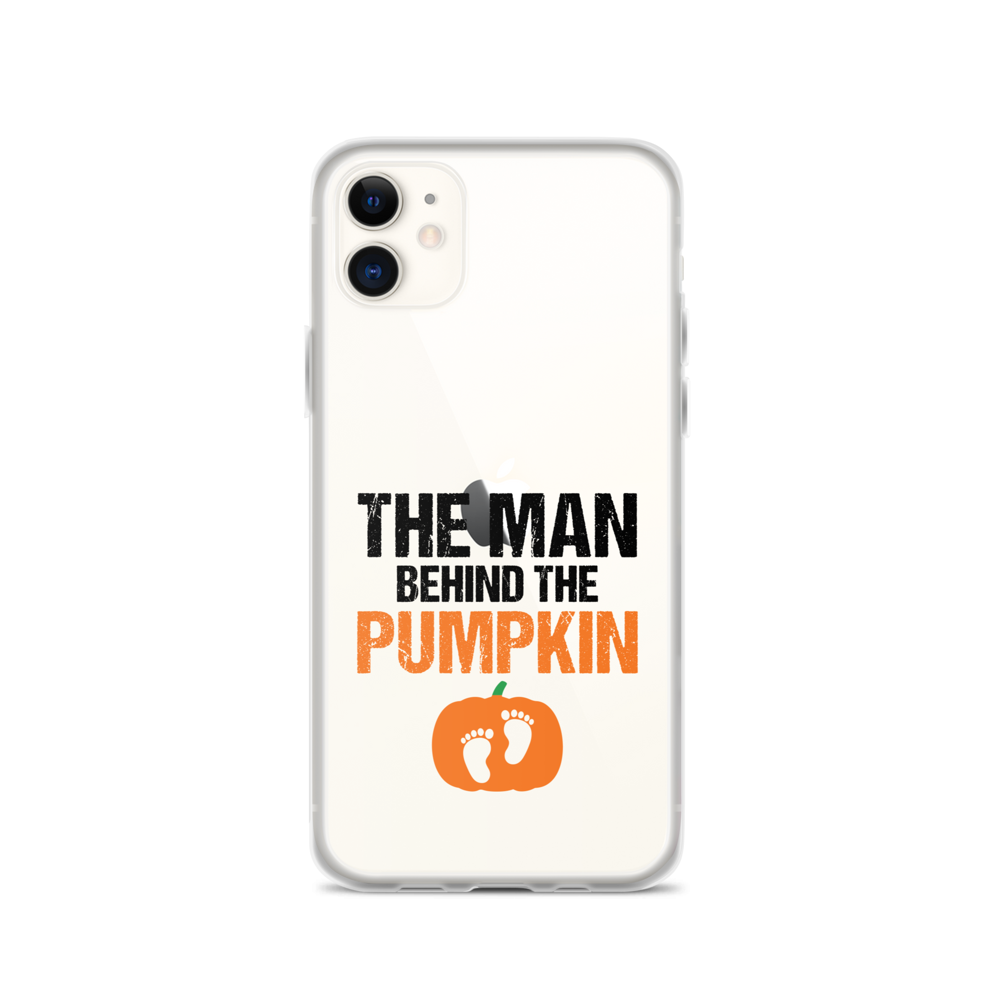 The Man Behind The Pumpkin Clear Case for iPhone®