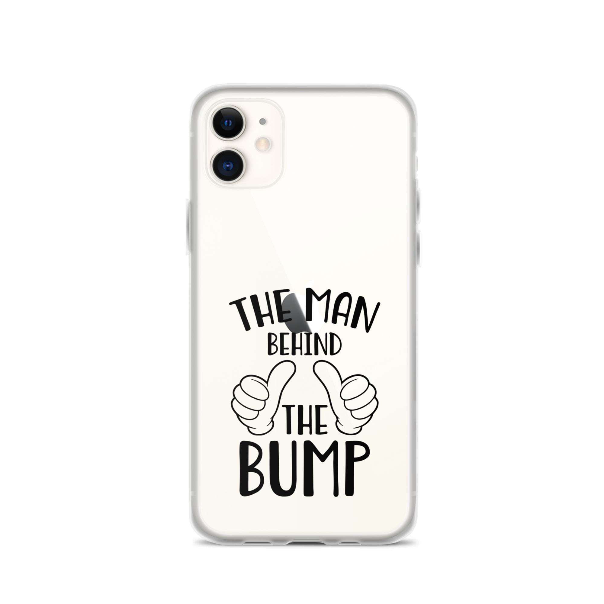 The Man Behind The Bump Clear Case for iPhone®