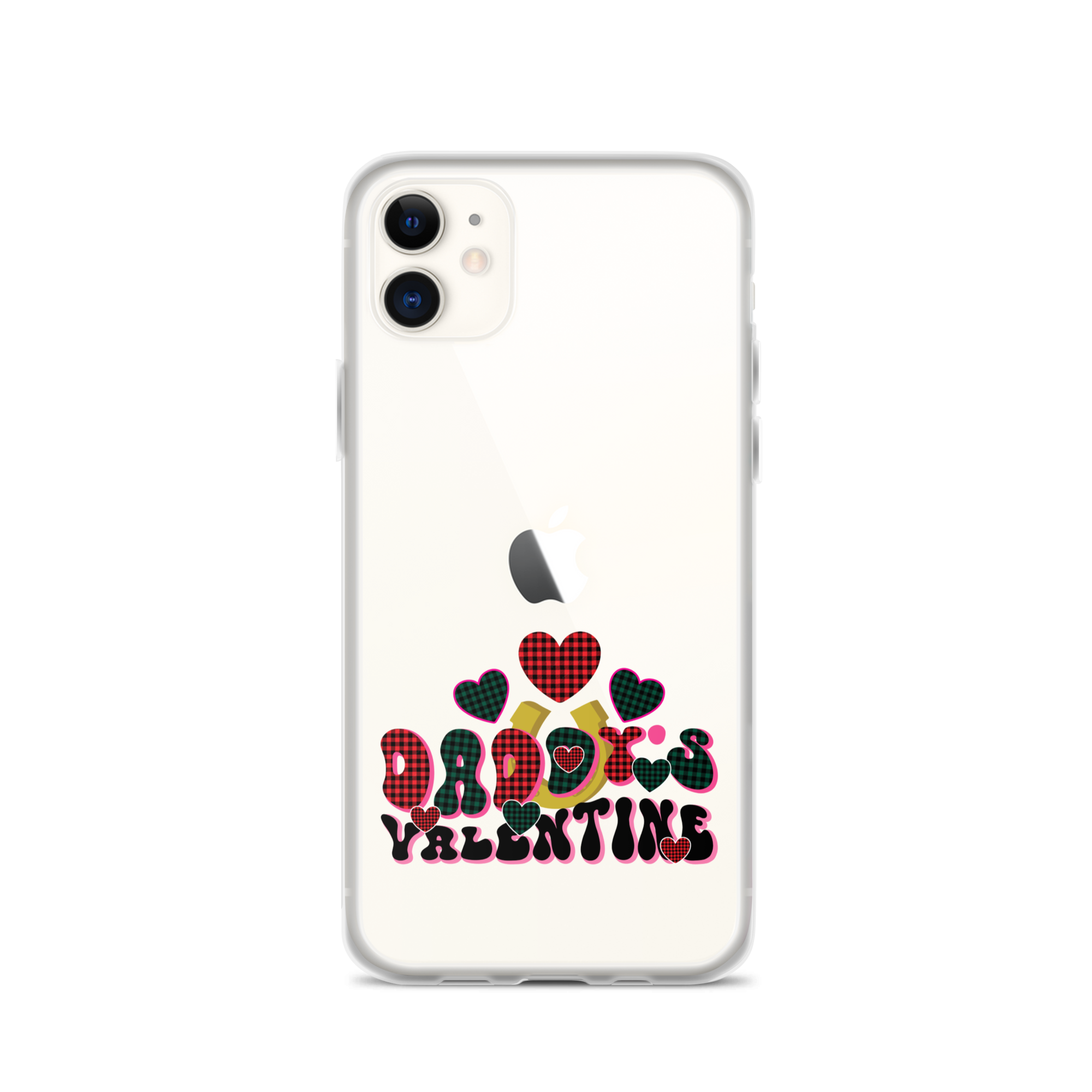 Daddy's Valentine Clear Case for iPhone®