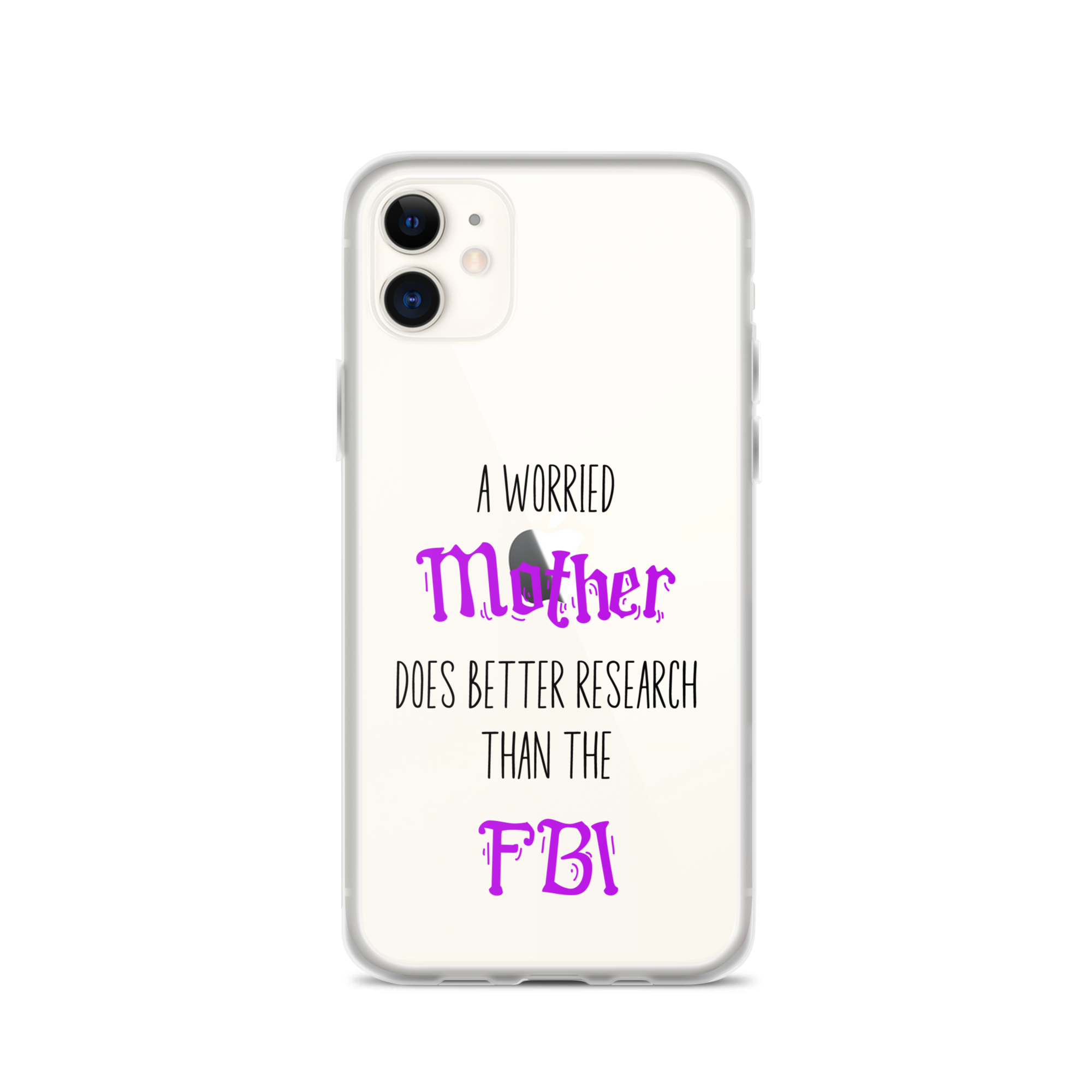 A Worried Mother Does Better Research Than The FBI Clear Case for iPhone®