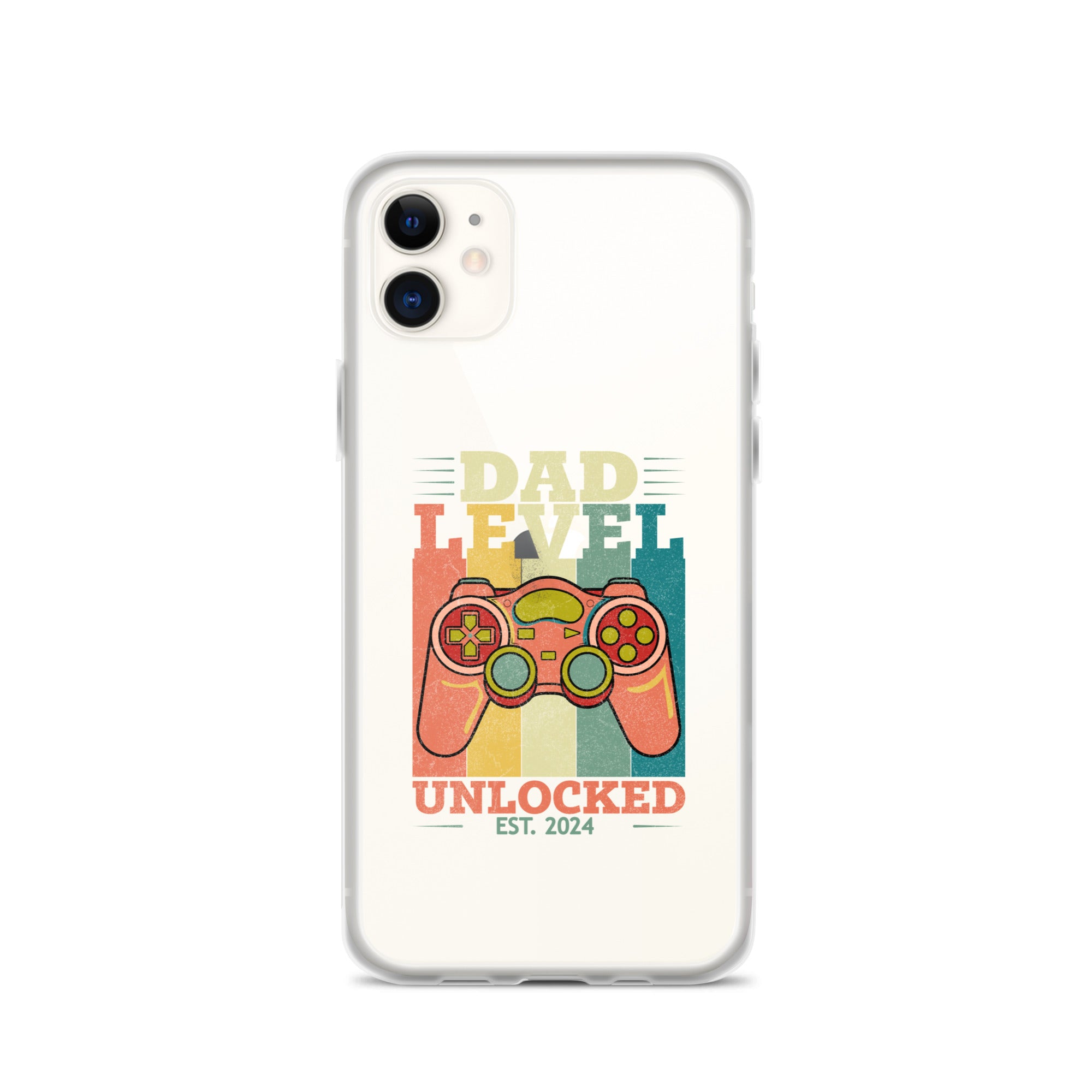 Dad Level Unlocked EST. 2024 Clear Case for iPhone®