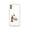 Wine Powering Moms Since Dawn Of Time Clear Case for iPhone®