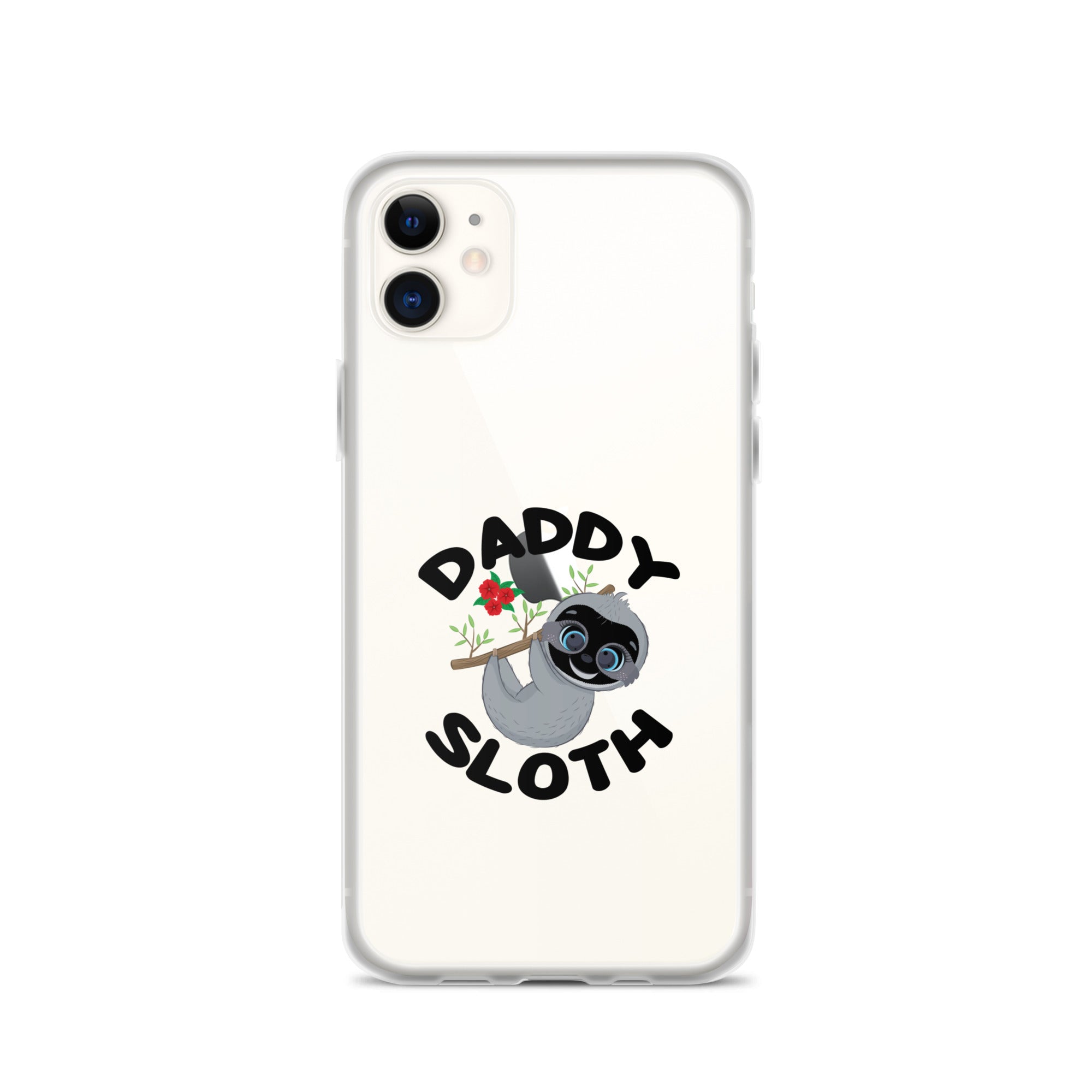 Daddy Sloth Clear Case for iPhone®