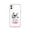 Just Want to Tell You A Secret I'm Pregnant Clear Case for iPhone®