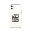 A Father Is A Banker Provided By Nature Clear Case for iPhone®