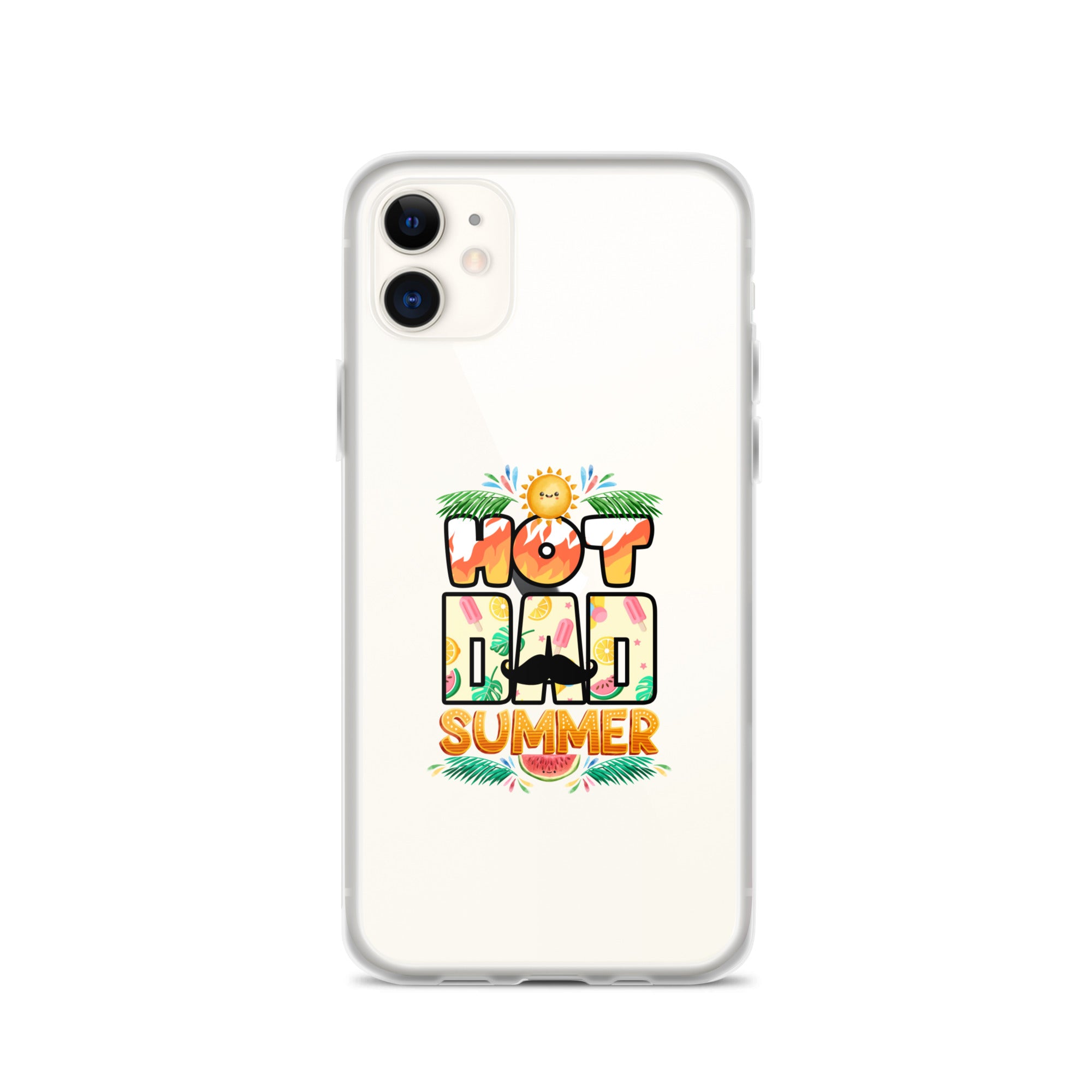 Hot Dad Summer Clear Case for iPhone®