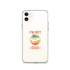 Im Not Sleeping Im Resting My Eyes Dad Clear Case for iPhone®