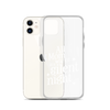 All Mama Wants Is A Silent Night Clear Case for iPhone®