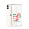 All Mama Wants Is A Silent Night Clear Case for iPhone®