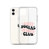 Anti Social Moms Club Clear Case for iPhone®