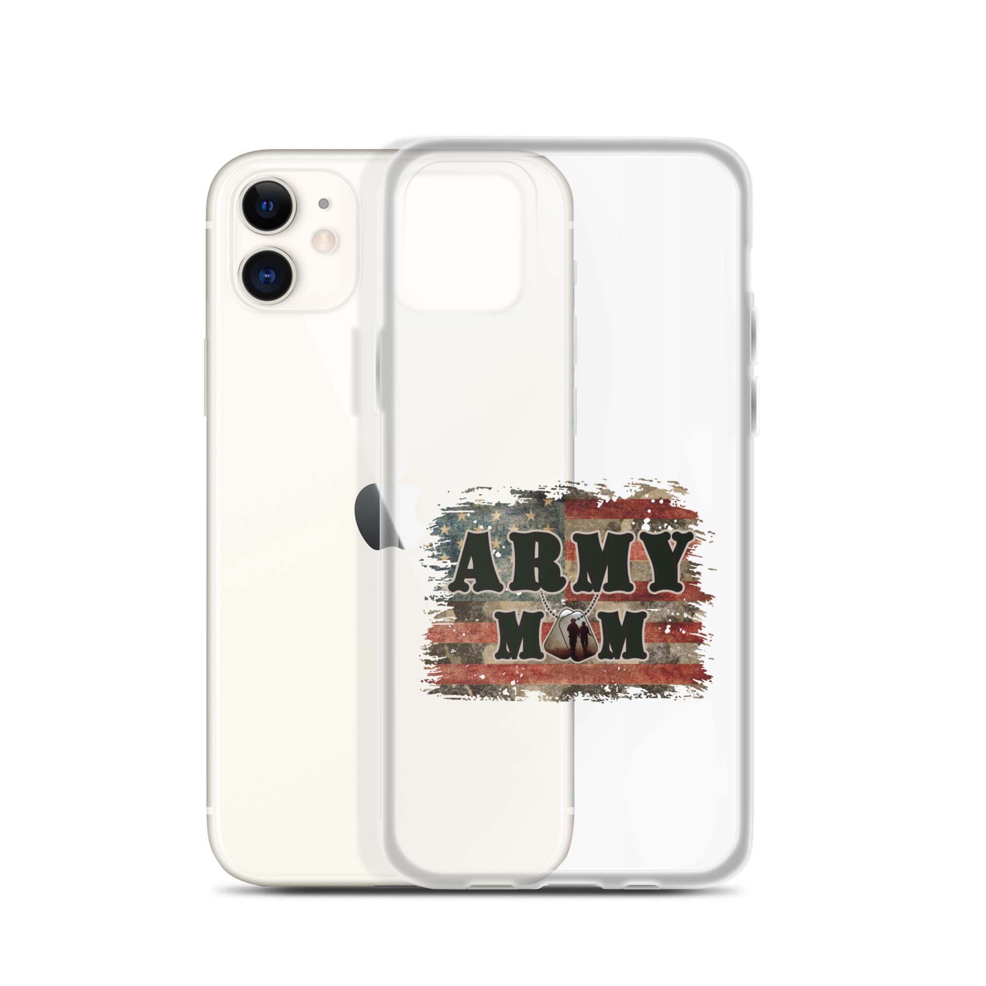 Army Mom Clear Case for iPhone®