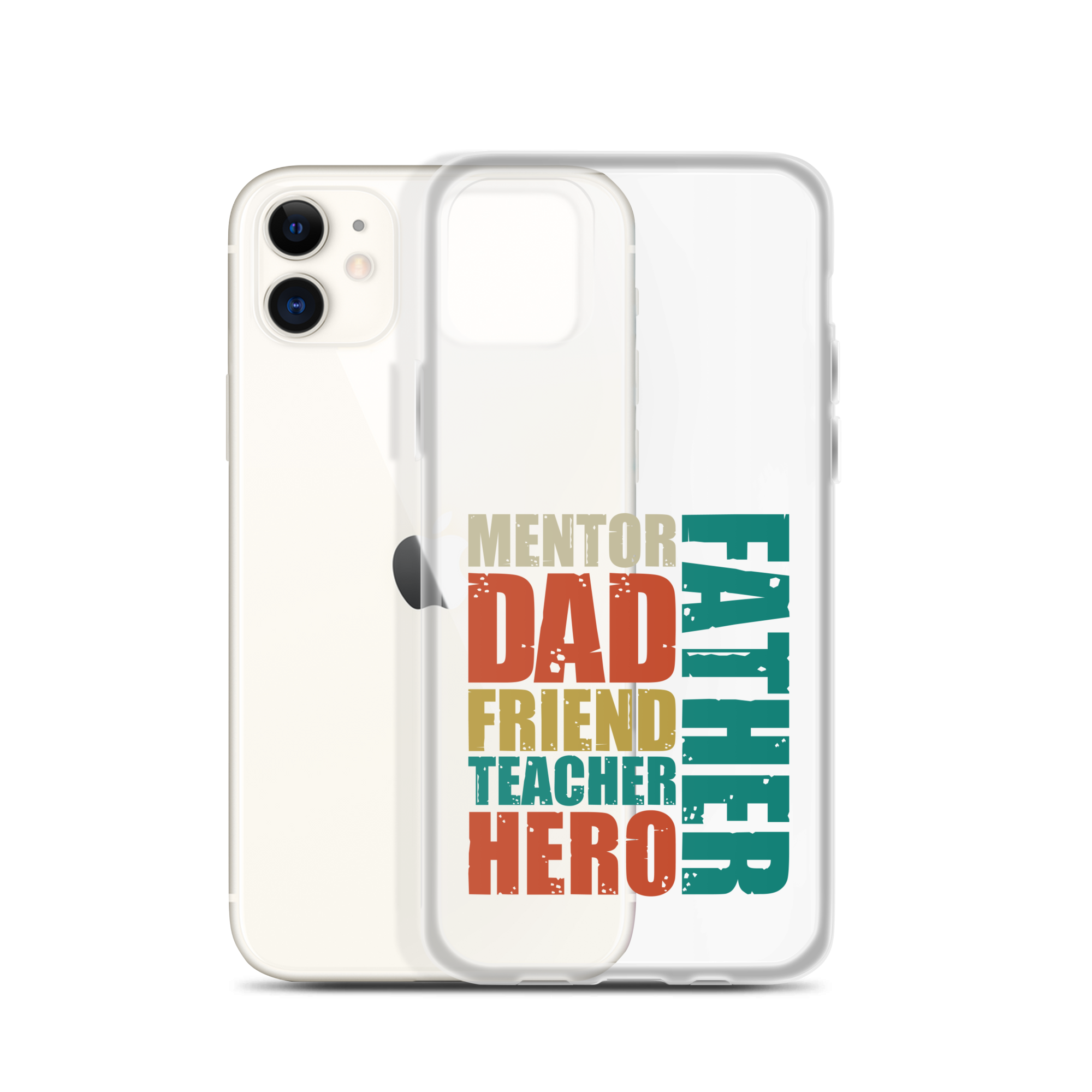 Mentor Dad Friend Teacher Father Clear Case for iPhone®