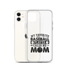 My Favorite Baseball Player Calls Me Mom Clear Case for iPhone®