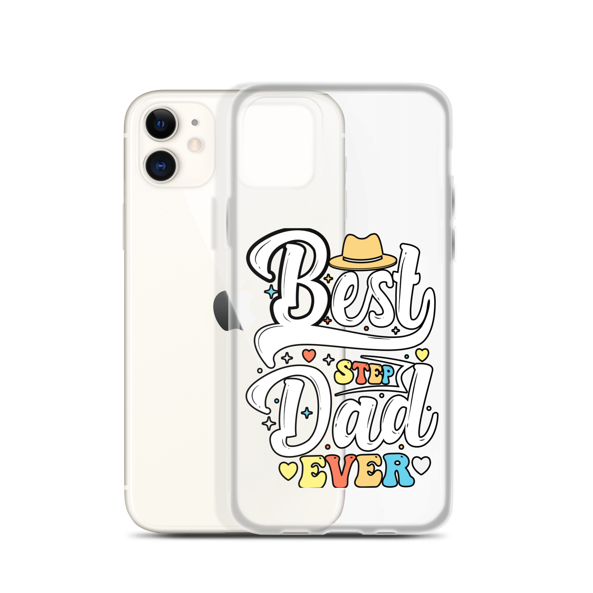 Best Step Dad Ever Clear Case for iPhone®