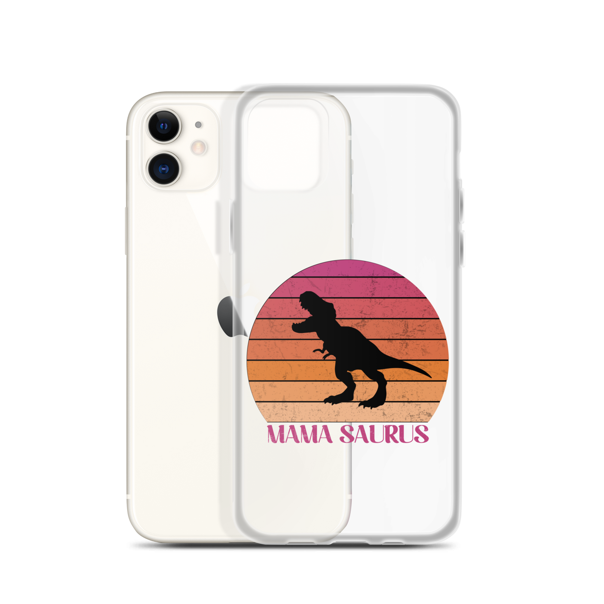 Mamasaurus Clear Case for iPhone®