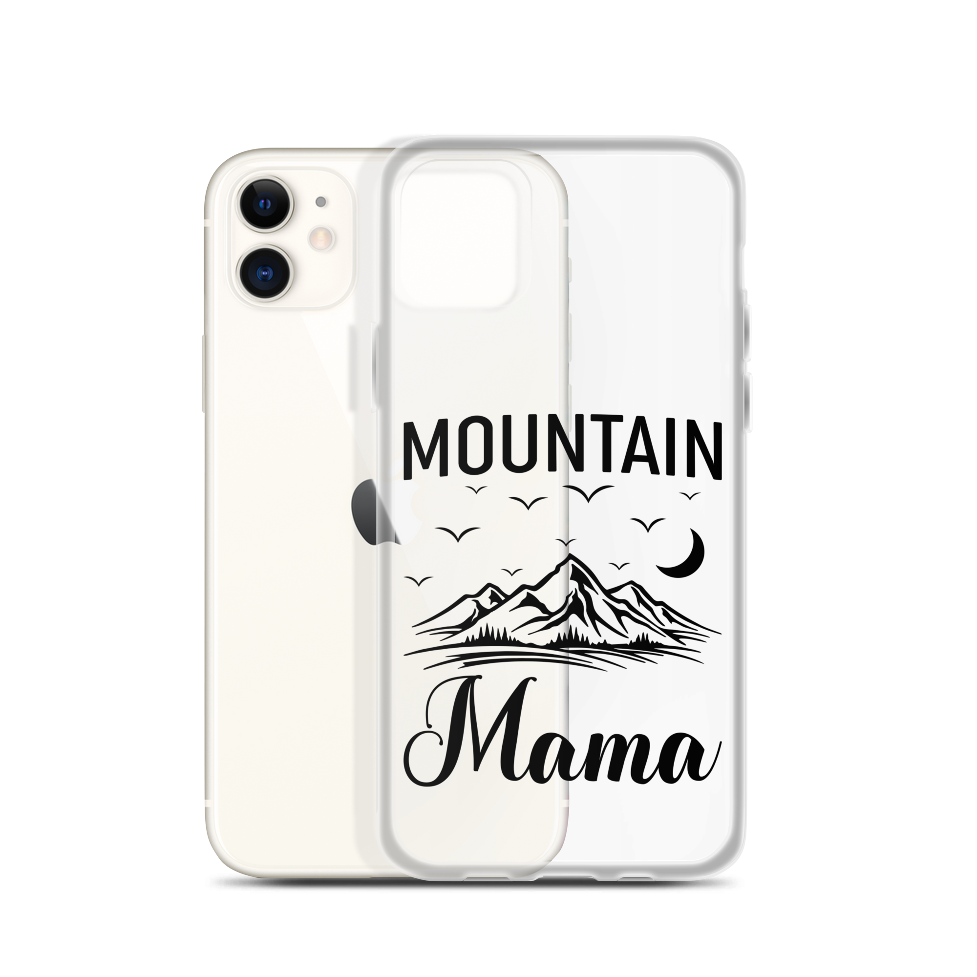 Mountain Mama Clear Case for iPhone®