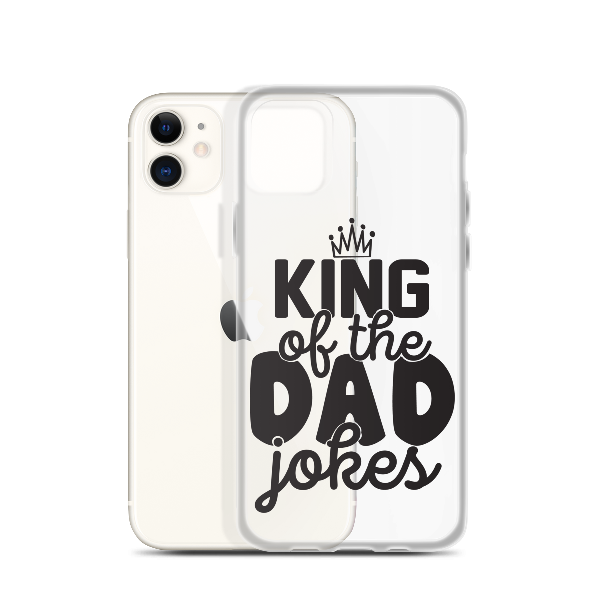 King Of The Dad Jokes Clear Case for iPhone®