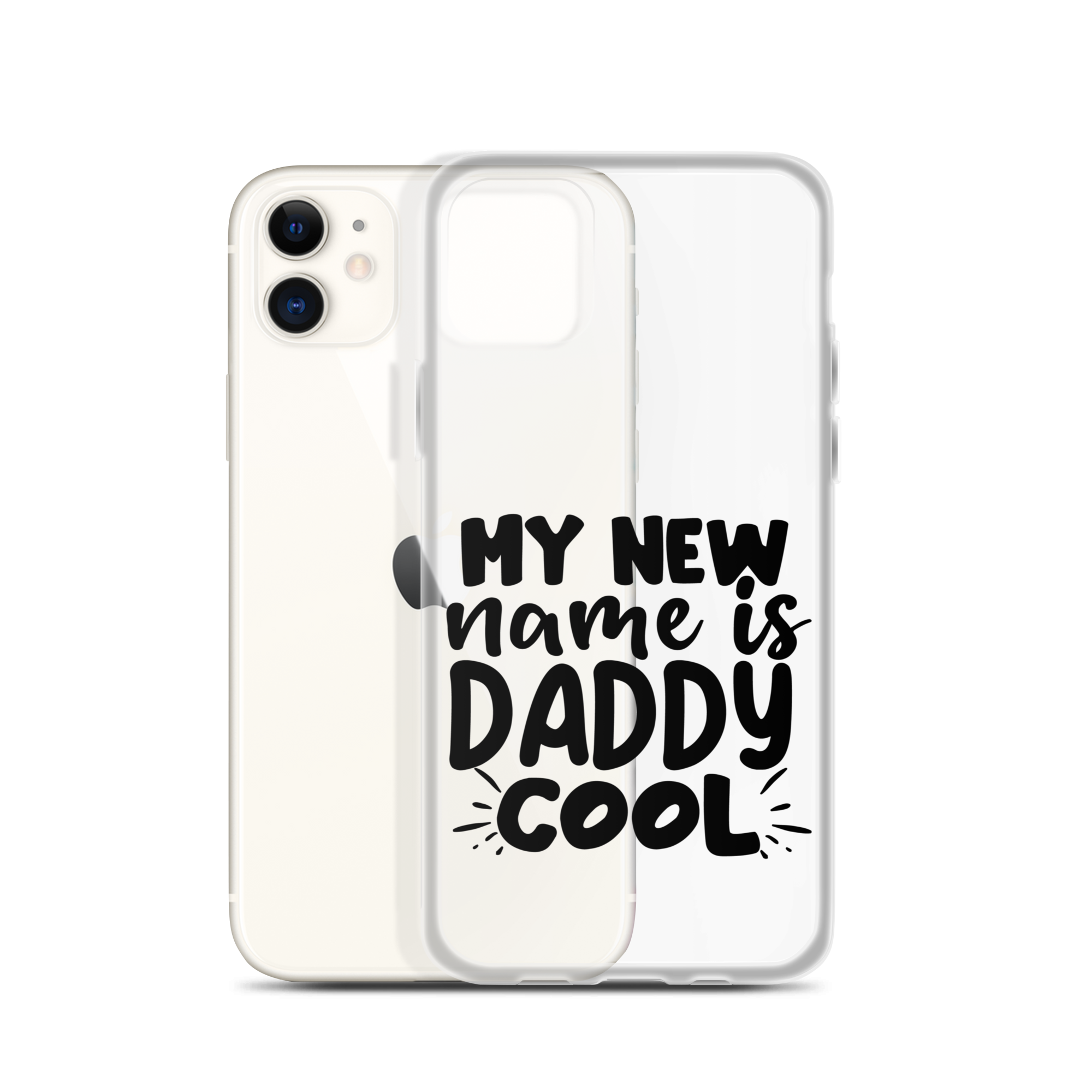 My New Name Is Daddy Cool Clear Case for iPhone®