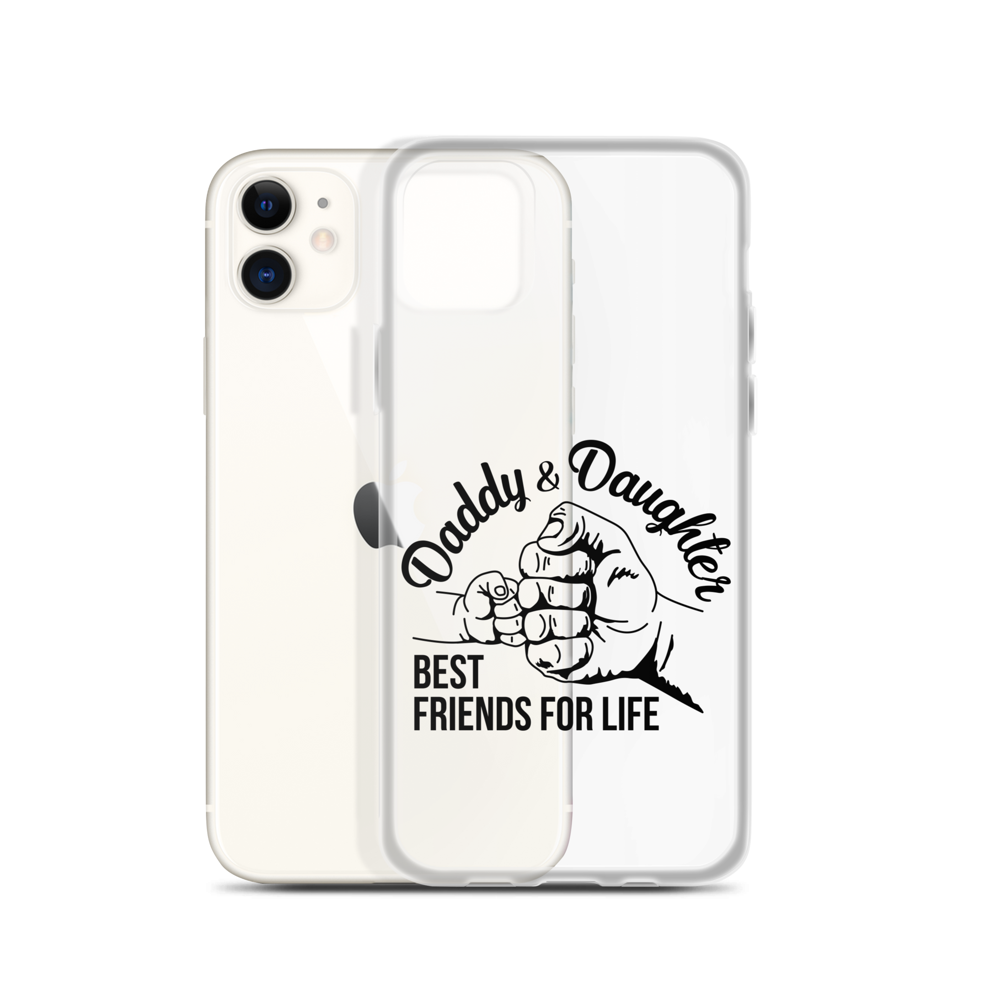 Daddy & Daughter Best Friends For Life Clear Case for iPhone®