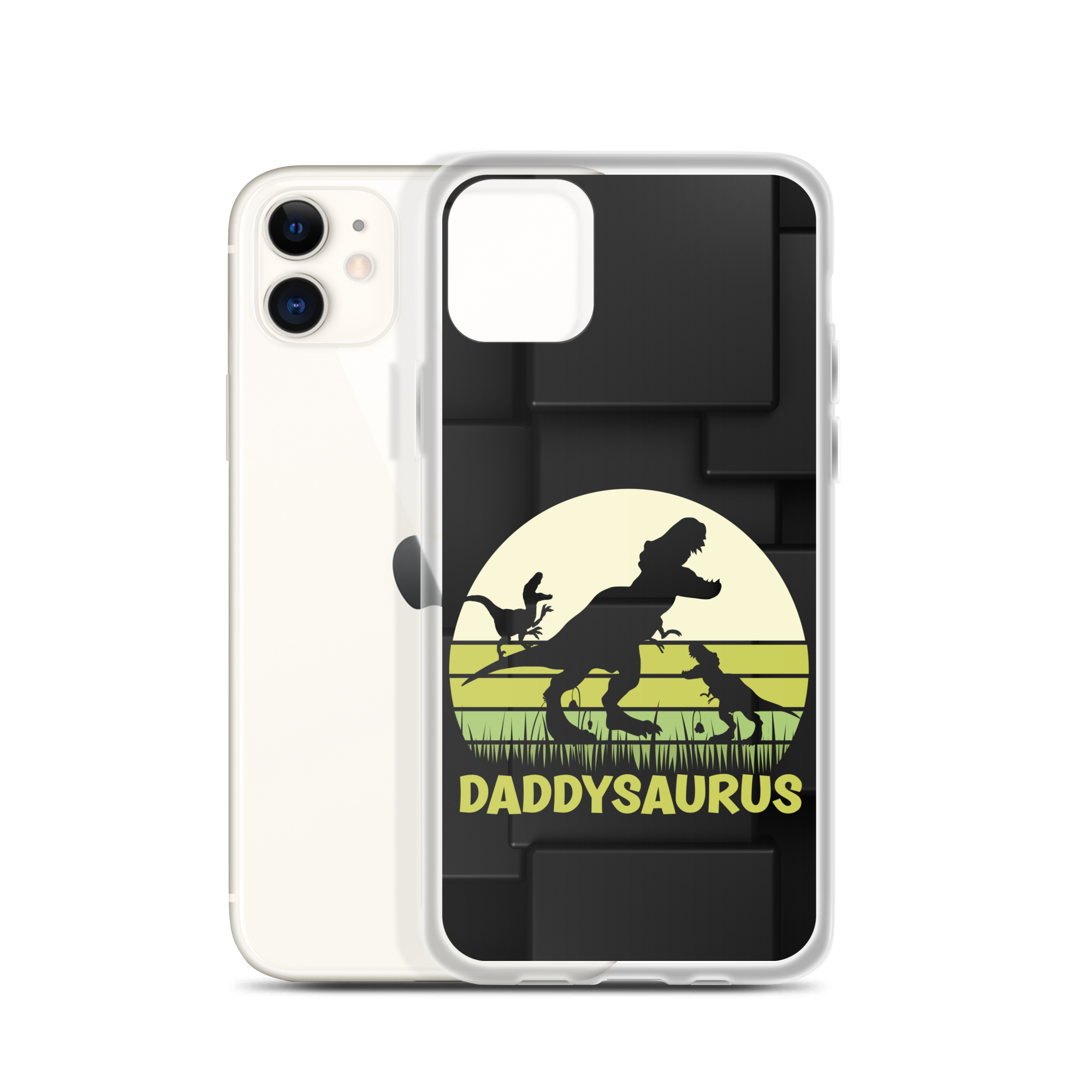 Daddysaurus Clear Case for iPhone®