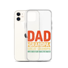 Dad Grandpa Great Grandpa I Just Keep Getting Better Clear Case for iPhone®