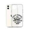 Dad's Garage Free Advice And Cold Beer Clear Case for iPhone®