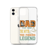 Dad The Man The Myth The Fishing Legend Clear Case for iPhone®