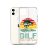 Dilf Damn I Love Fishing Clear Case for iPhone®