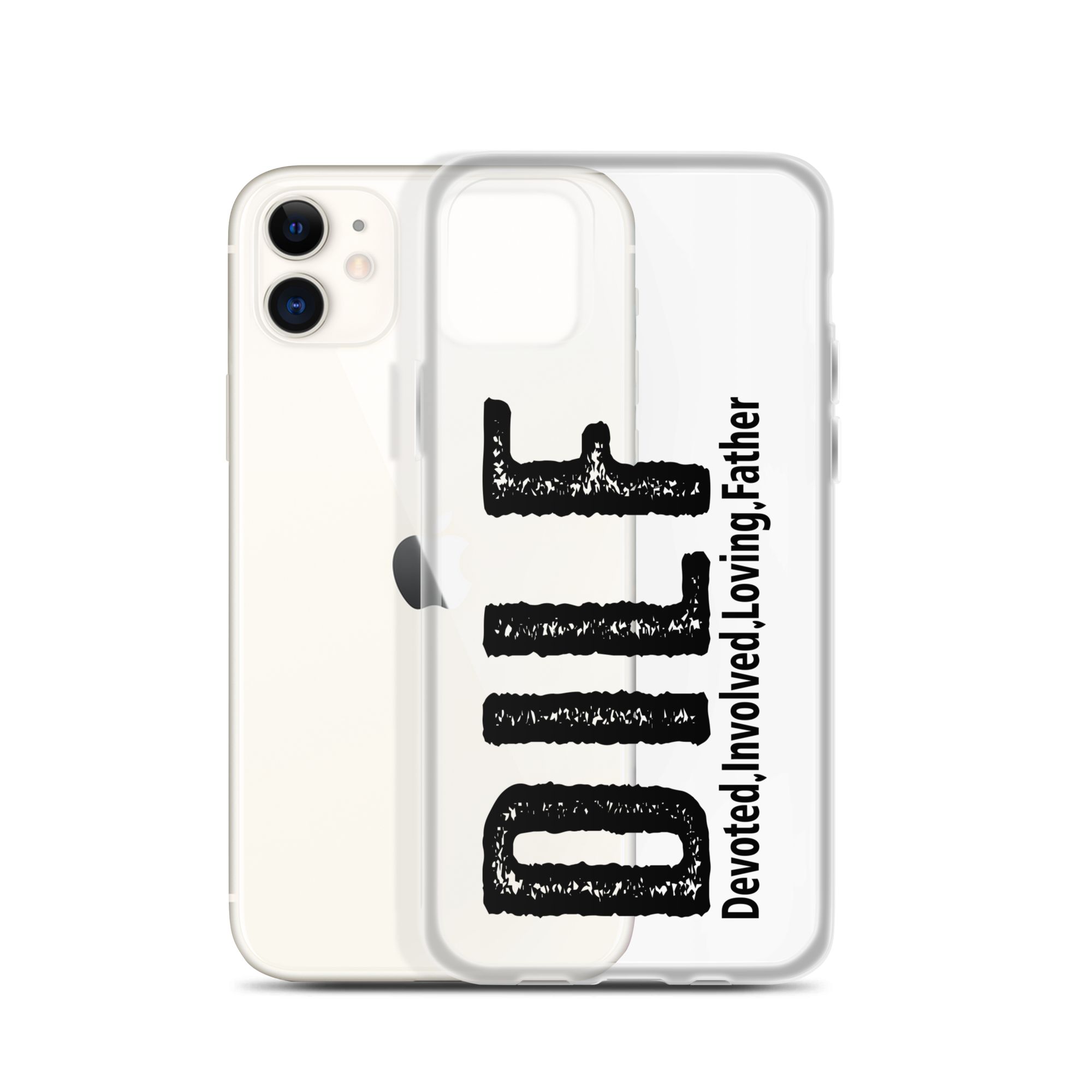 Dilf Devoted, Involved, Loving, Father Clear Case for iPhone®