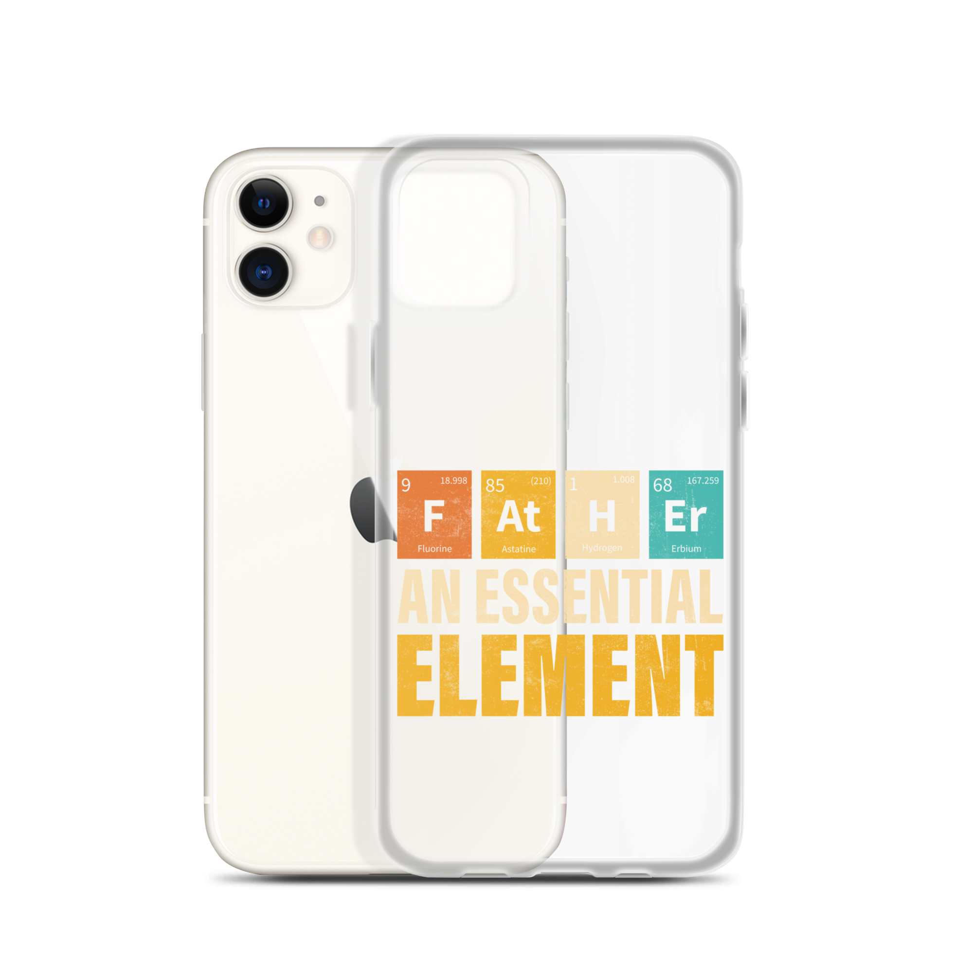 Father An Essential Element Clear Case for iPhone®