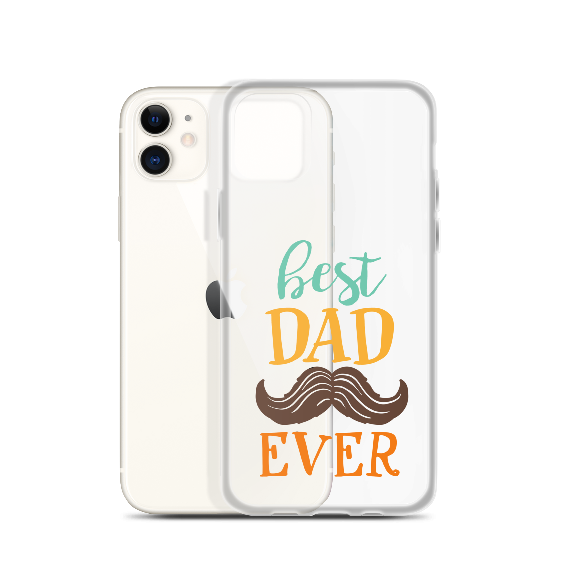 Best Dad Ever Clear Case for iPhone®