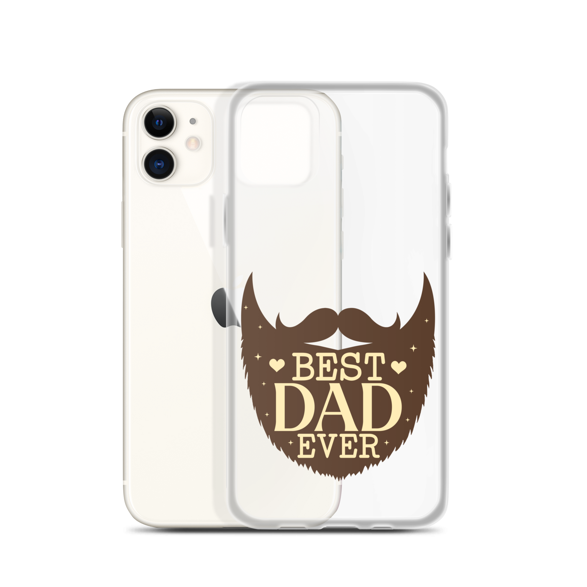 Best Dad Ever Clear Case for iPhone®