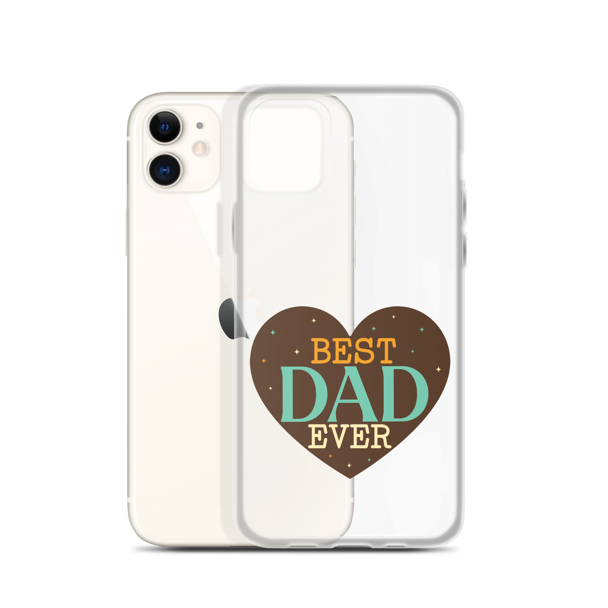 Best Dad Ever Clear Case for iPhone®