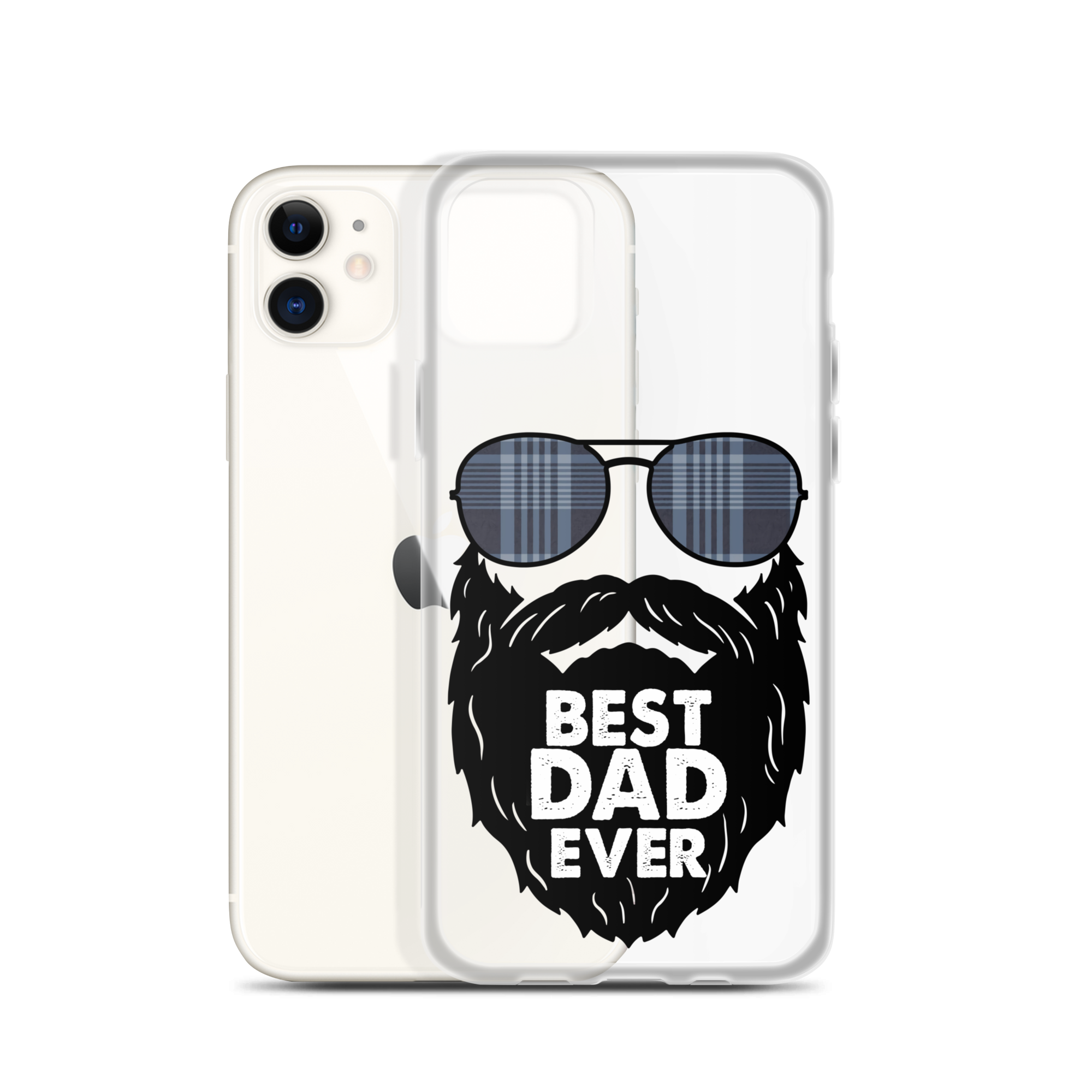 Best Dad Ever Clear Case for iPhone®