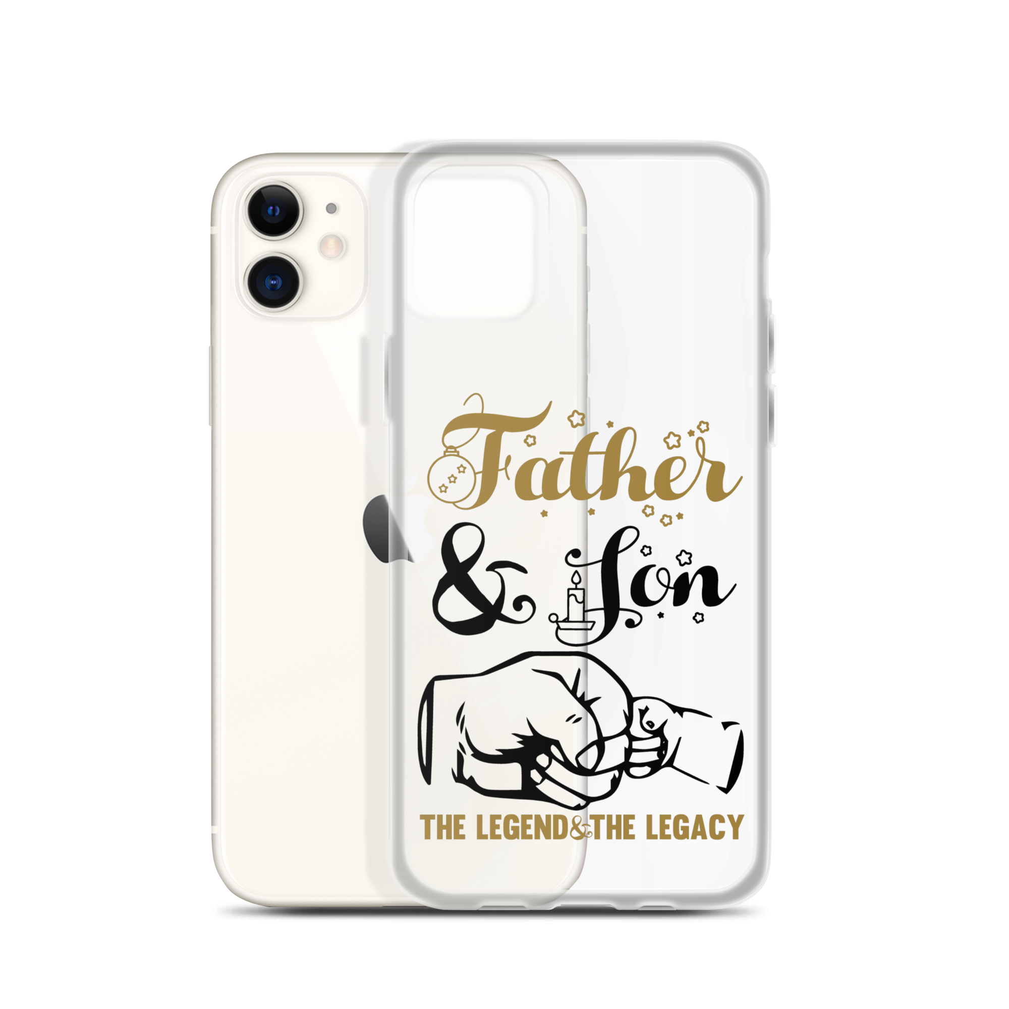 Father And Son The Legend And The Legacy Clear Case for iPhone®