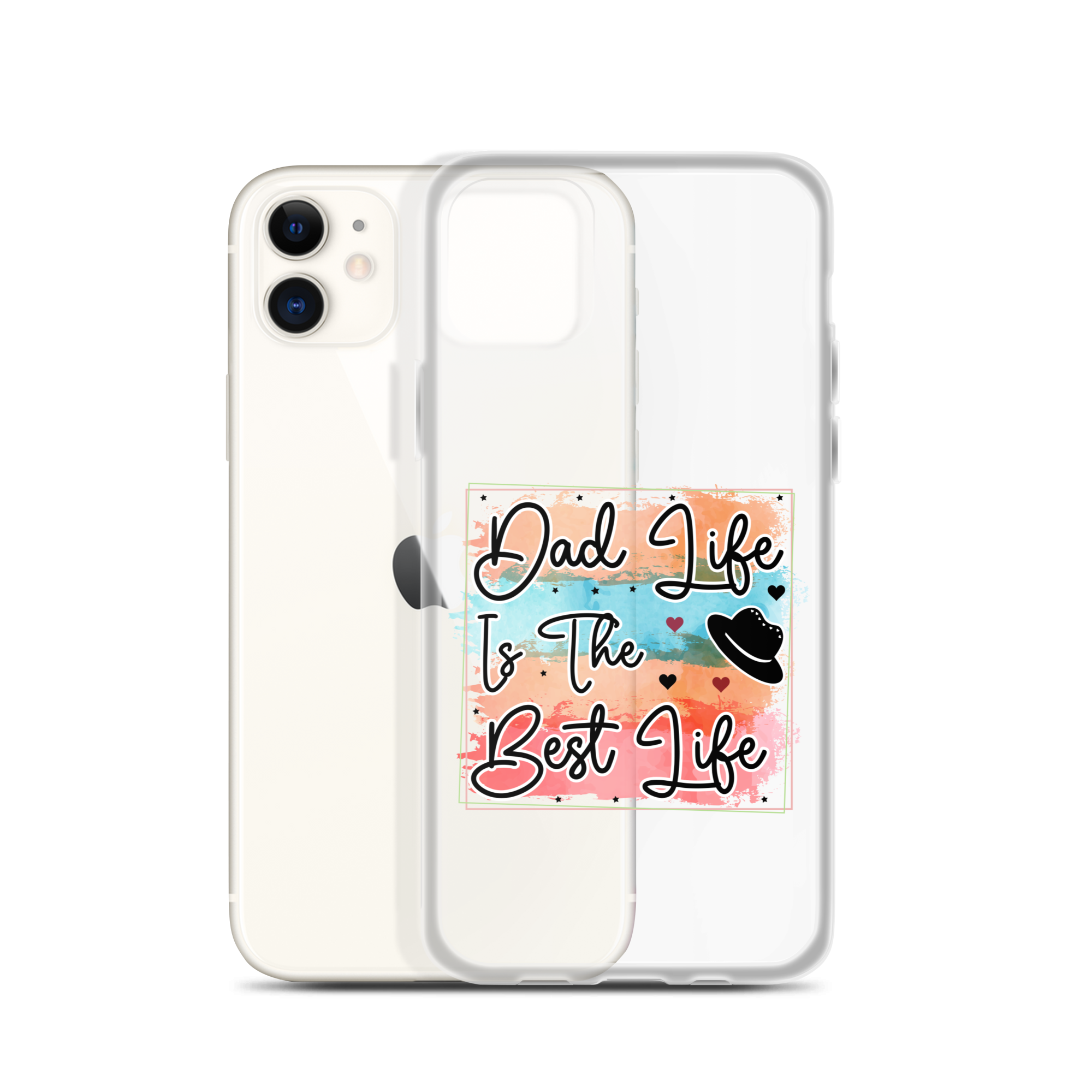 Dad Life Is The Best Life Clear Case for iPhone®