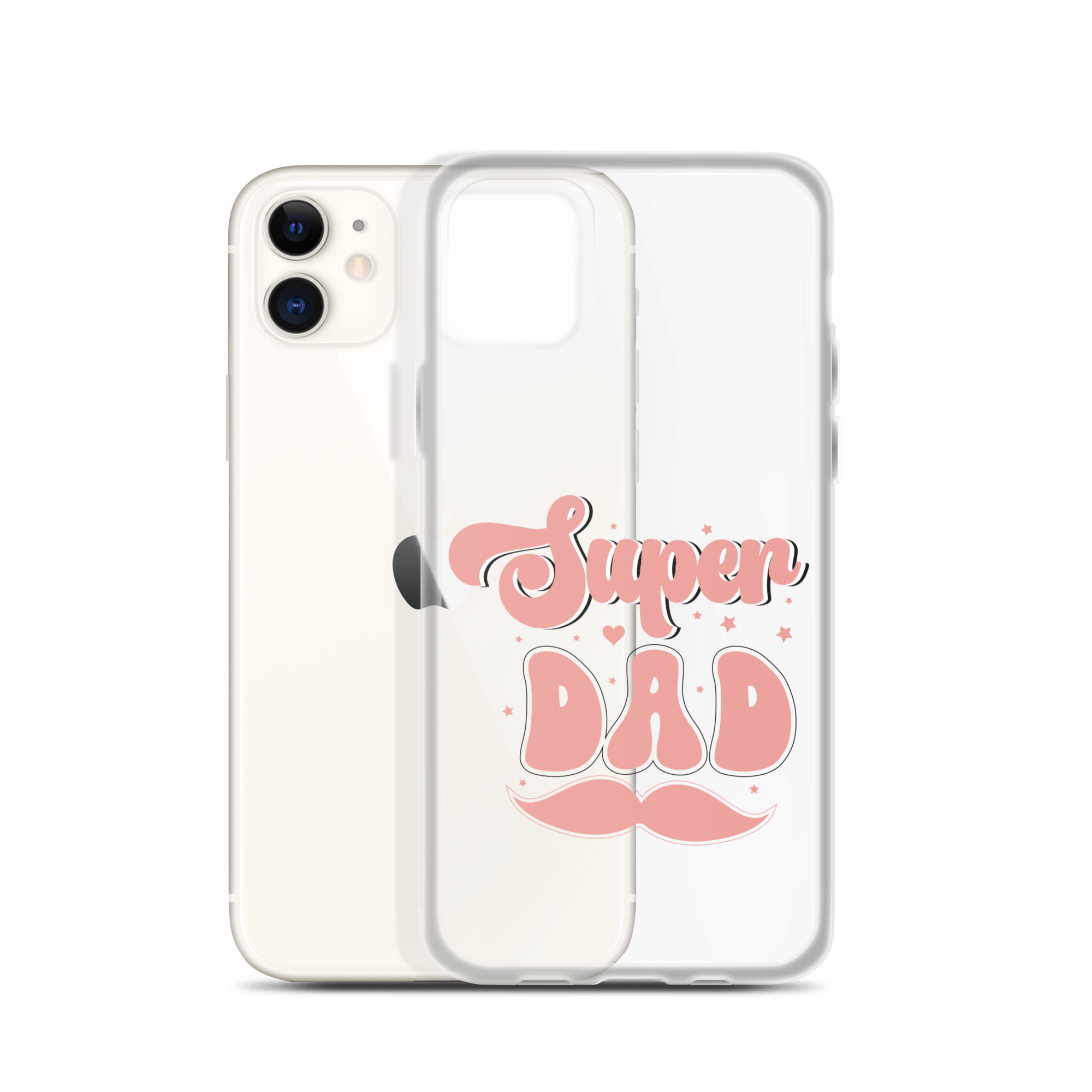 Super Dad Clear Case for iPhone®