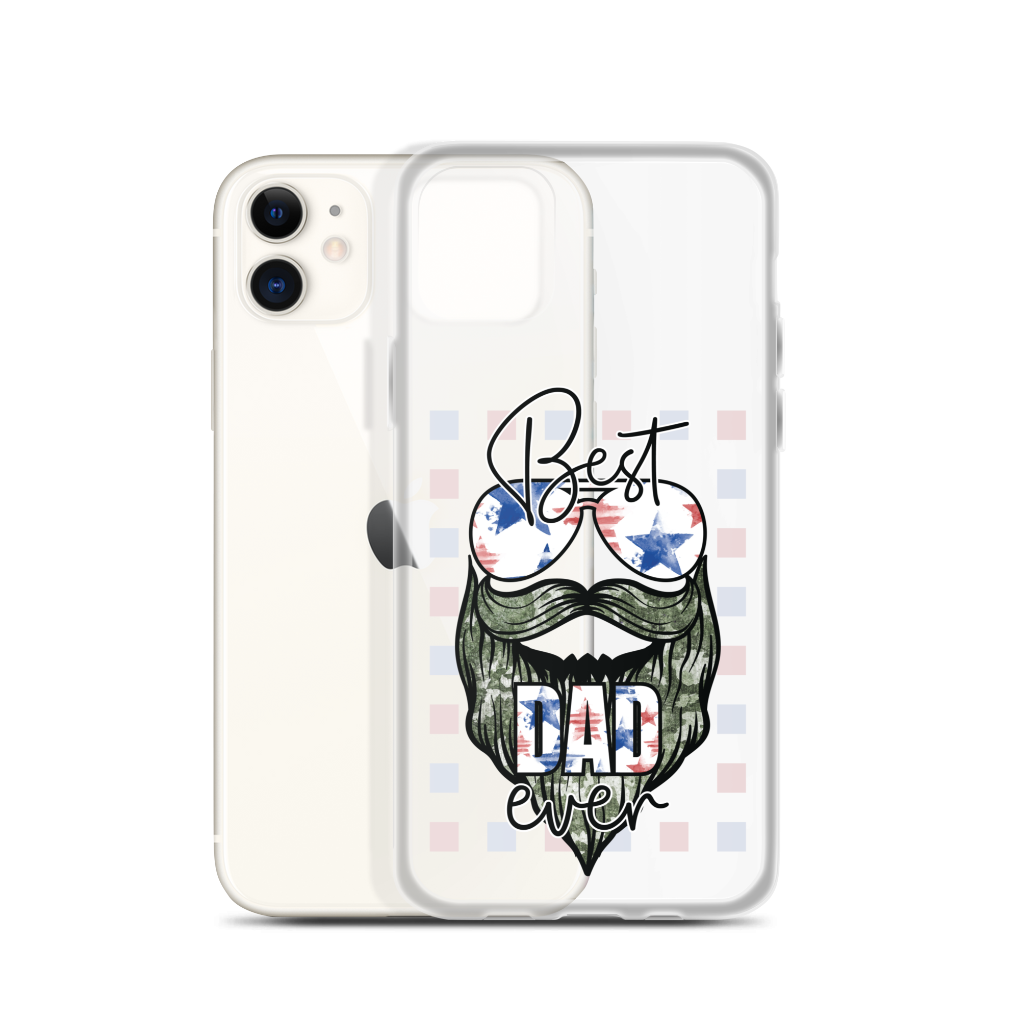 Best Dad Ever Clear Case for iPhone®