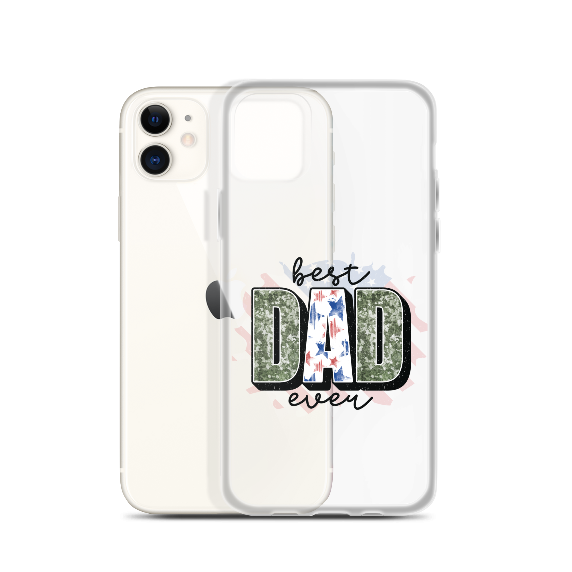 Best Dad Ever Clear Case for iPhone®